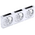  Вентилятор JONSBO ZC-360W (3 in 1) 363.8х130х28мм (PWM, ARGB LED, 700-2400об/мин, белый) Retail 