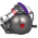  Пылесос Dyson CY28 600Вт серебристый/фиолетовый (228566-01) 