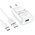  Зарядное устройство Hoco C109A Fighter single port QC 3.0 Charger set (Type-c) (EU) White 