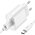  Зарядное устройство Hoco C109A Fighter single port QC 3.0 Charger set (Type-c) (EU) White 