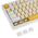  Клавиатура Ajazz AK870 V2 Day Dream Switch желтый/белый 