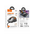  Мышь HOCO GM52 Reddy RGB gaming wired mouse черный 
