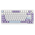  Клавиатура Ajazz AK820 Max Magnetic Switches фиолетовый/белый/синий 