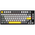  Клавиатура Ajazz AK820 Pro Flying Fish Switch черный/серый/желтый 
