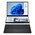  Ноутбук Asus ZenBook Duo UX8406CA-QL460X (90NB14X1-M00UA0-Win11P) Core Ultra 7 255H 16Gb SSD512Gb Intel Arc 140T 14" OLED Touch WUXGA dk.grey WiFi 