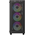  Корпус ID-Cooling Ware 310 ARGB Black ATX/ win TG/ 4 fans/ Type C/ CPU 160mm/ GPU 320mm/ no PSU 