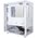  Корпус Ginzzu CL411 mATX передняя панель сетка белый 