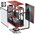  Корпус HYTE Y40 (CS-HYTE-Y40-BR), без БП, Midi-Tower, TG, no fans, 2xUSB-A 3.2, 1xUSB Type-C, ATX, mITX Black Cherry 