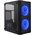  Корпус Ginzzu B172 2*USB 2.0,AU Fan 2*12 LED (12LB33) боковая панель стекло передняя сетка 