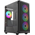  Корпус ID-Cooling Ware 300 ARGB Black mATX/win TG/ 4 fans/ Type C/ CPU 160mm/ GPU 320mm/ no PSU 
