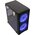  Корпус Ginzzu B172 2*USB 2.0,AU Fan 2*12 LED (12LB33) боковая панель стекло передняя сетка 