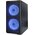  Корпус Ginzzu B172 2*USB 2.0,AU Fan 2*12 LED (12LB33) боковая панель стекло передняя сетка 