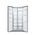  Холодильник Gorenje NRS81714SI серый металлик 