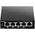  Неуправляемый коммутатор D-Link DGS-1005P/L ревизия A1 с 5 портами 10/100/1000Base-T 4 порта PoE 802.3af/at, PoE-бюджет 60Вт 