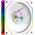  Кулер PcCooler FG120R ARGB WH Reverse (120x120x25mm, 4-pin PWM, 54CFM, 28.4dBA, 1800RPM, White) 