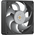  Кулер PcCooler F9 R120 BK (120x120x30mm, 4-pin PWM, 114CFM, 42.7dBA, 3000RPM, Black) 