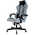  Кресло игровое Knight Terminator Light-28 серо-голубой крестов. металл 