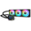  СВО Thermaltake LA360-S (cl-w462-pl12sw-a), LCD, 4-pin, ARGB, 120мм, белый, retail 
