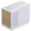  Корпус JONSBO D33 Wood White, без БП, Mini-Tower, TG, no fan, 2xUSB-A 3.0 + 1xUSB-C 3.2, mATX, mITX 