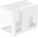  Корпус Ocypus Gamma C54 WH White (Gamma-C54-WHD000XX-GL) без БП, Midi-Tower, TG, no fans, 1xUSB-C + 2xUSB 3.0, mATX, mITX 
