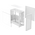  Корпус Ocypus Delta C70 WH White (Delta-C70-WHG000XX-GL) без БП, Midi-Tower, TG, no fans, 2xUSB-A 3.0 + 1xUSB-C 3.1, E-ATX, ATX 