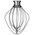  Планетарный миксер KitchenAid 5KSM95PSECU серебристый 