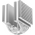  Кулер PcCooler RT620Pro TC ARGB WH White (265W, 4-pin PWM, 157.5mm, Al/Cu, 6x6mm, 2x120mm, 73.32CFM, 34.9dBA, 2200RPM, S 1851/1700) 