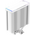  Кулер SAMA A40L WH (A40-WHWAYXOX-G) (240W, 4-pin PWM, 152mm, 4x6mm, ARGB, 1x120mm, 75.2CFM, 29dBA, 2200RPM, S: 1851/1700/1200) 