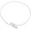  Патч-корд Cabeus PC-TEL-RJ12-0.5m 6p4c телефонный белый 