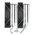  Кулер ZALMAN CNPS12X BP ARGB, 2x120mm ARGB Fans, 6 Heat Pipes, 4-Pin PWM, 600-1800 RPM, 32,9 DBA Max, Hydro Bearing, LGA1851/1700/1200 
