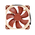  Кулер Noctua NF-A14 ULN (140x140x25mm, 3-pin, 46.97CFM, 11.9dBA, 800RPM, Beige/Brown) 