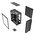  Корпус HSPD F750 (F750-TGBK), без БП, Mesh Mid Tower, Black, TG, 0.6 SPCC, no fans, ATX, mITX 160/405/160mm 3x2.5", 2x3.5", 7xPCI 1xUSB-A 