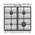  Кухонная плита Gorenje GK6A40WFFM белый 