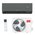  Кондиционер TCL TAC-SA13HSV/ZD серия SaveIN ART Inverter black Wi-Fi 