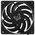  Кулер Scythe Wonder Tornado 120 Black (WT1225FD25-P) (120x120x26mm, 4-pin PWM, 75.17CFM, 35.57dBA, 2500RPM) 