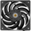 Кулер Scythe Kaze Flex 140 Square Gray (KF1425FD18S-P) (140x140x27mm, 4-pin PWM, 100.8CFM, 26.45dBA, 1800RPM, Black) 