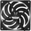  Кулер Scythe Wonder Tornado 120 Slim Black (WT1215FD20-P) (120x120x15mm, 4-pin PWM, 34.31CFM, 26.36dBA, 2000RPM) 
