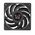  Кулер Scythe Wonder Tornado 120 Black (WT1225FD20-P) (120x120x26mm, 4-pin PWM, 60.29CFM, 26.88dBA, 2000RPM) 