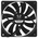  Кулер Scythe Kaze Flex II 120 Black (KFS1225FD20-P) (120x120x26mm, 4-pin PWM, 90.28CFM, 36.2dBA, 2000RPM) 