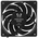  Кулер Scythe Wonder Tornado 120 Black (WT1225FD25-P) (120x120x26mm, 4-pin PWM, 75.17CFM, 35.57dBA, 2500RPM) 