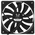  Кулер Scythe Kaze Flex II 120 Black (KFS1225FD12-P) (120x120x26mm, 4-pin PWM, 52.94CFM, 23.8dBA, 1200RPM) 