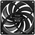  Вентилятор Thermaltake Toughfan 14 Pro 2шт (cl-f160-pl14bl-a), 140мм, 4-pin, 2000об/мин, 24.5 - 31.6 дБ, черный, Ret 