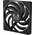  Кулер Scythe Wonder Tornado 120 Slim Black (WT1215FD20-P) (120x120x15mm, 4-pin PWM, 34.31CFM, 26.36dBA, 2000RPM) 