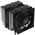  Кулер Scythe Magoroku Black/Silver (SCMR-1000) (280W, 4-pin PWM, 155mm, Al/Cu, 6x6mm, 2x120mm, 60.29CFM, 26.88dBA, 2000RPM) 