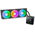  СВО Thermaltake TH360-S V3 (cl-w470-pl12sw-a), LCD, 4-pin, ARGB, 120мм, черный, retail 