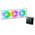  СВО Thermaltake TH360-S V3 Snow (cl-w472-pl12sw-a), LCD, 4-pin, ARGB, 120мм, белый, retail 