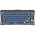  Клавиатура беспроводная Gravastar Mercury K1 XTAL BLK 