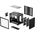  Корпус Deepcool CG330 Mesh 3F, 2x140mm ARGB Fan, 1x120mm ARGB Fan, mini-ITX, mATX, черный 