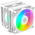  Кулер ID-COOLING Frozn A620 Pro XE ARGB Snow LGA1954/1851/1700/1200/115X/AM5/AM4 (TDP 260W, PWM, белый, 6 тепл.трубок + медная база) 