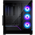  Корпус PHANTEKS NV5X Black (PH-NV523X_DBK01), Digtial RGB Lighting, 1x360mm+1x120mm ARGB Fan, TG, Mid-Tower 